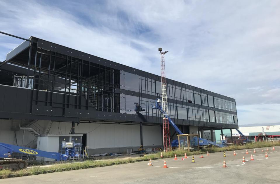 Hospital Logistics aarschot, nieuwbouw, gdp-proof, industriebouw, opslag- en distributiesite, mathieu gijbels