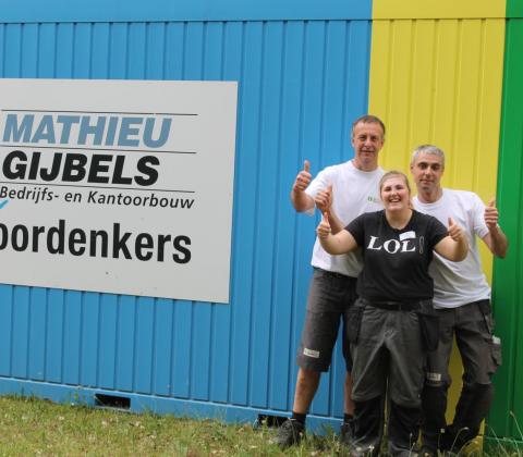 départ Femke Mathieu Gijbels