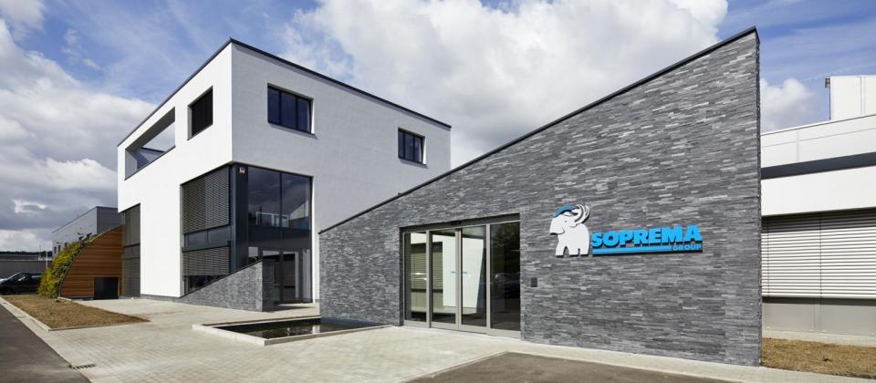Mathieu Gijbels Soprema nieuwbouw Grobbendonk