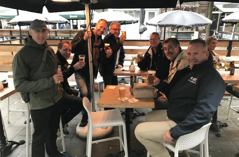 Rotterdam jubilarissen uitstap Mathieu Gijbels
