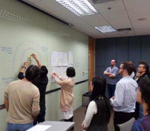 Mathieu Gijbels BIM manager Nic Maes in Shanghai
