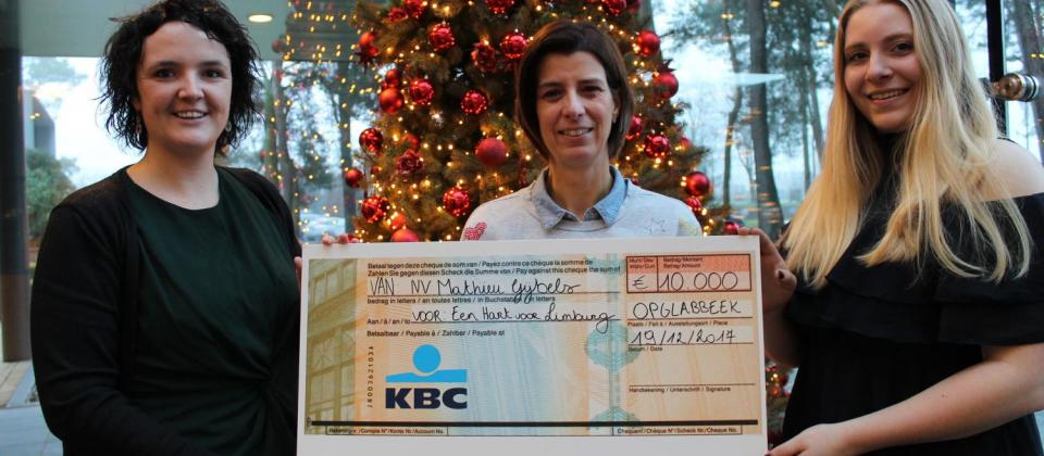 cheque overhandiging KeiSolidair MathieuGijbels