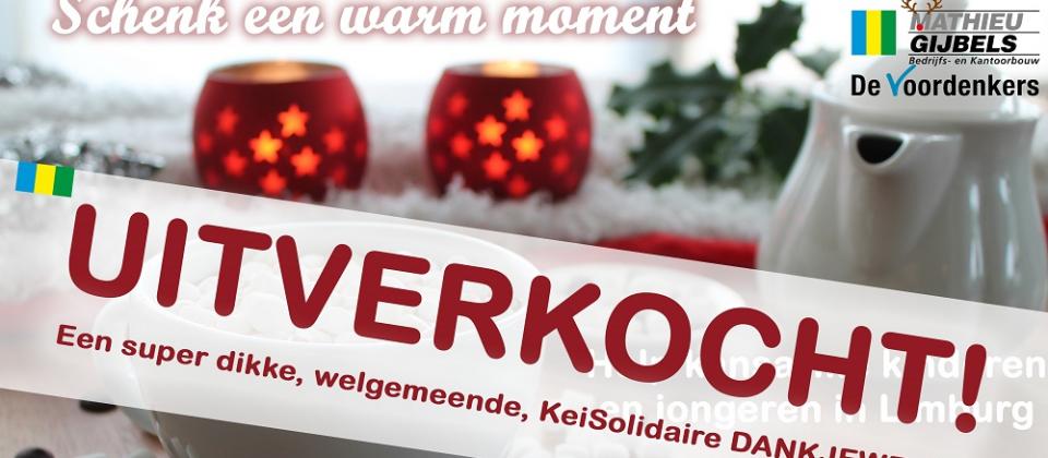 Mathieu Giijbels KeiSolidair uitverkocht