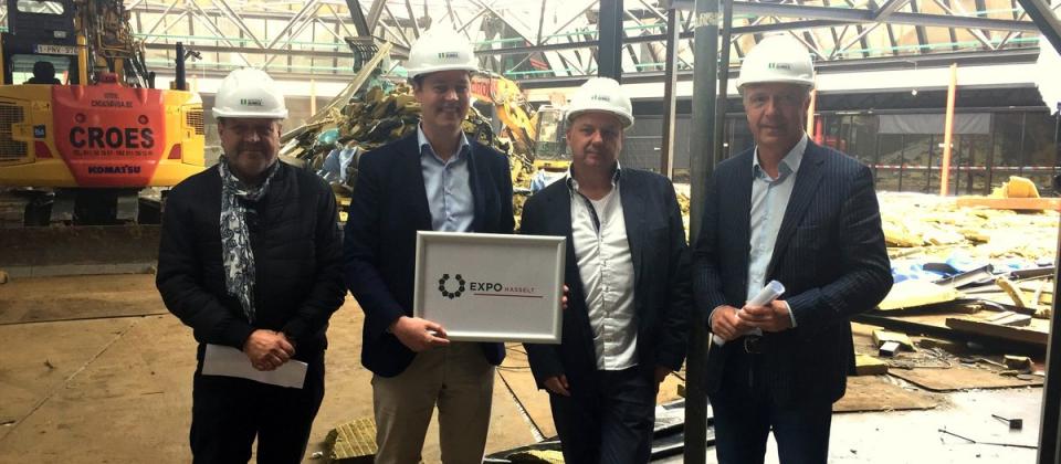 start verbouwingen Grenslandhallen site Hasselt