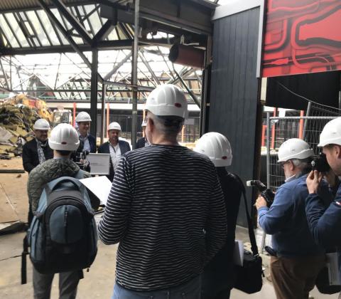 Mathieu Gijbels verbouwt Grenslandhallen site Hasselt