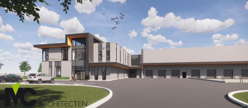 horeca van zon lommel nieuwbouw hoofdkantoor