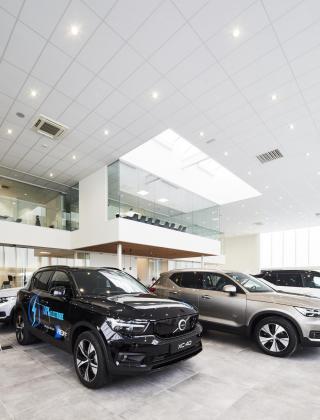 volvo reiff nieuwbouw garage herve bouwbedrijf Mathieu Gijbels