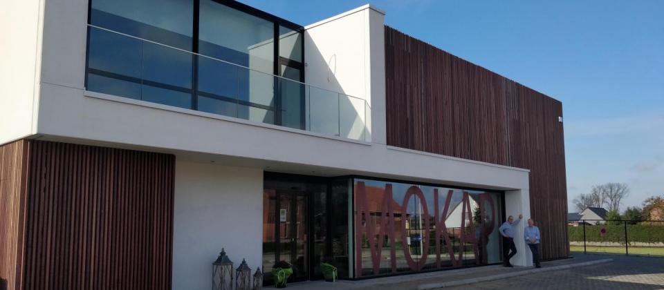 Mokapi, Mathieu Gijbels, nieuwbouw, industriebouw, bedrijfsgebouw, koffiebranderij, laakdal