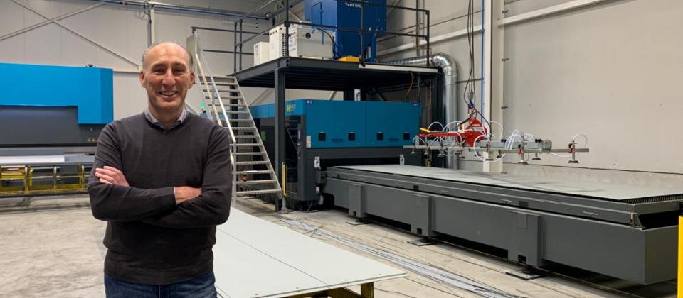 plooihal, mathieu gijbels, bouwdroom, industriebouw, lasersnijmachine