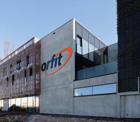 Orfit Wijnegem, Mathieu Gijbels, nieuwbouw, Buro B Architectuur, Jan Jambon, bedrijfs-en kantoorbouw