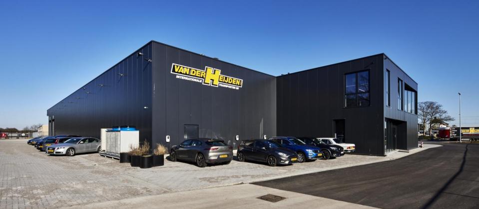 Van Der Heijden Internationale Transporten verhuist naar nieuw bedrijfsgebouw in Hoensbroek van 3 miljoen