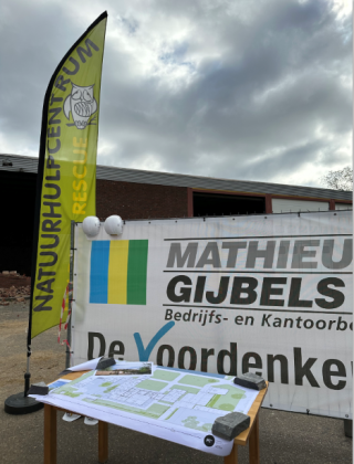 natuurhulpcentrum opglabbeek, bouwplannen, voorstellen project, mathieu gijbels