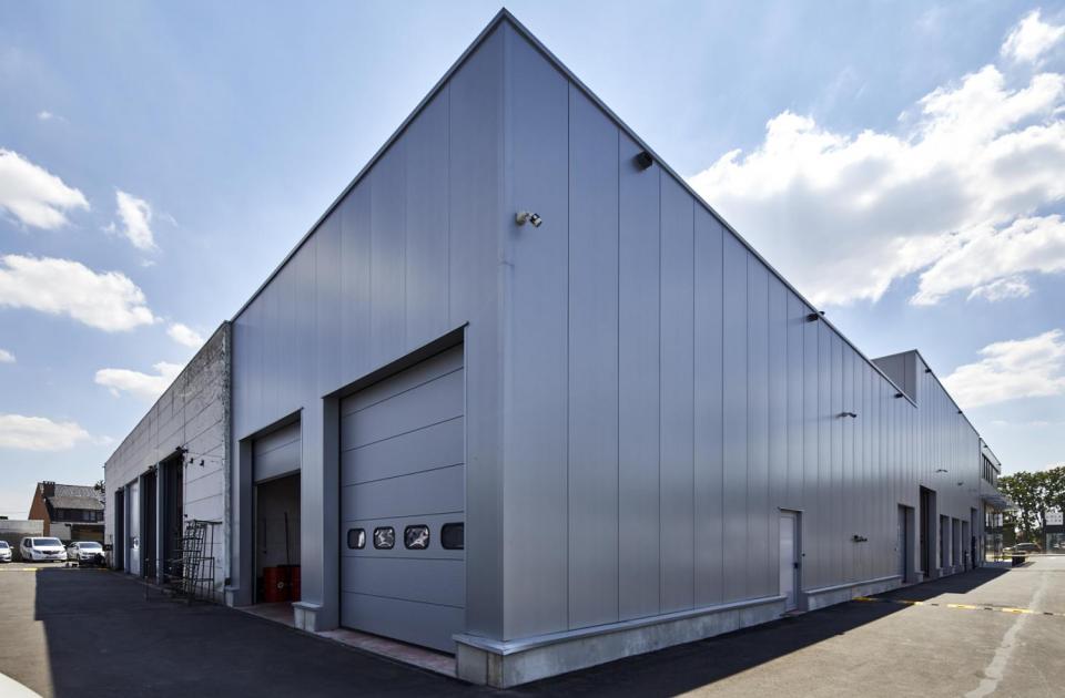 Bogemans Automotive, Grimbergen , garagebouw, uitbreiding garage, Mathieu Gijbels - Voordenkers