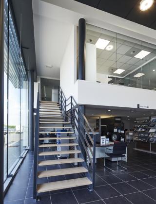 Bogemans Automotive, Grimbergen , garagebouw, uitbreiding garage, Mathieu Gijbels - Voordenkers