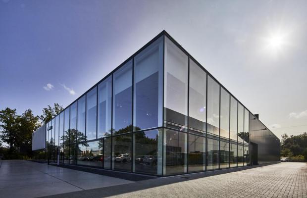 Volvo Postiaux, garage, Mathieu Gijbels, Oudsbergen, Schoten, garagebouw, nieuwbouw, garagebedrijf, brecht