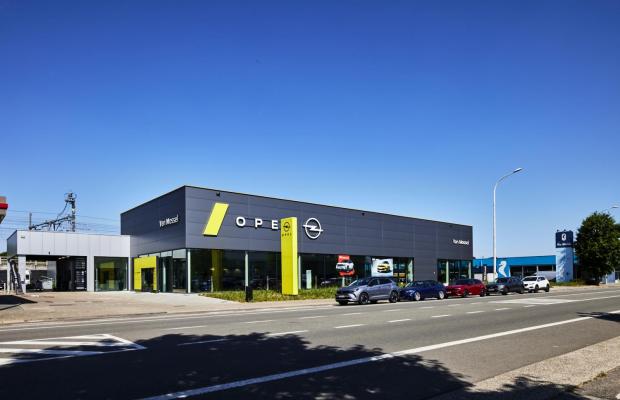 Van Mossel, Mechelen, auto's, autocarbedrijf, garage, Mathieu Gijbels, Nieuwbouw, garagebouw, garage bouwen