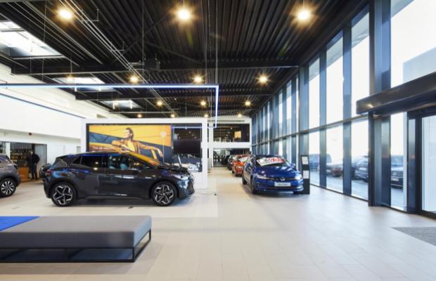 Garage D'Haene, Ghislenghien, garagebouw, nieuwbouw, mathieu gijbels, industriebouw