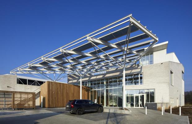 La Confédération Construction Limbourg a confié la construction du nouveau Bouwcampus à Mathieu Gijbels et HVC Architecten.