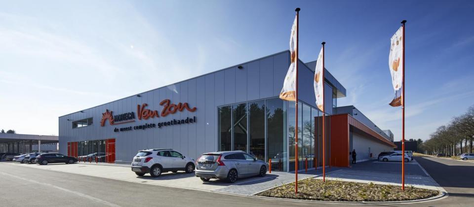 Horeca Van Zon Beerse, cash and carry, zelfbedieningsgroothandel, nieuwbouw, investering, Mathieu Gijbels, limburg
