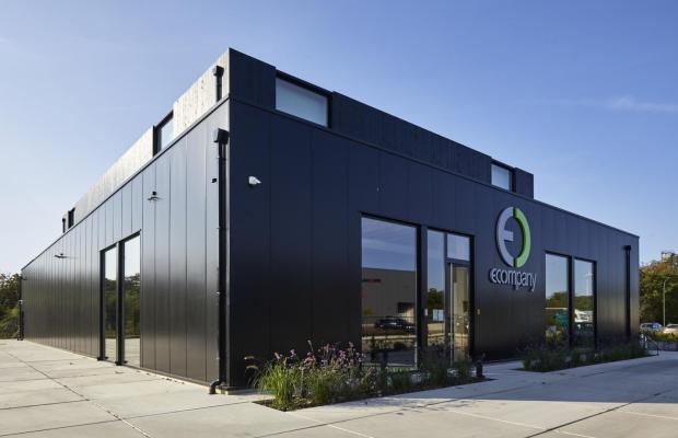 Ecompany, bekkevoort, mathieu gijbels, kantoorbouw, nieuwbouw, opslaghal