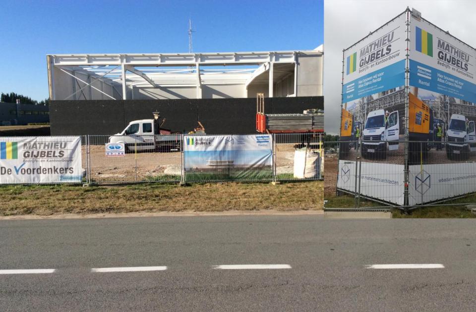 werfpubliciteit mathieu gijbels voor atlas copco rental europe