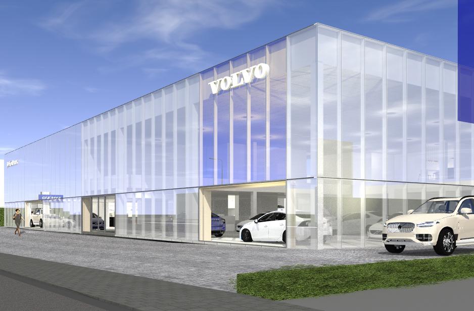 3d render volvo de keulenaer