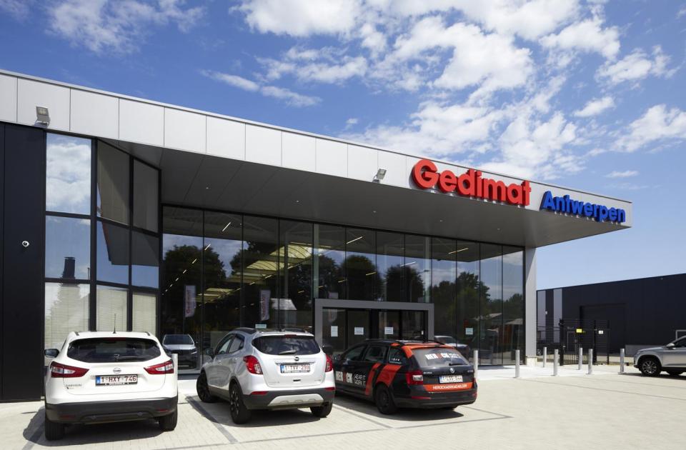 Gedimat Bridts verhuisd naar nieuw pand gebouw door Mathieu Gijbels