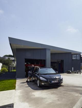 garage en carwash reidanus nieuwbouw gent door limburg bouwbedrijf mathieu gijbels