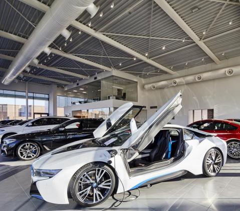Mathieu Gijbels uit opglabbeek bouwt nieuwbouw concessie voor BMW van Osch in Zonhoven