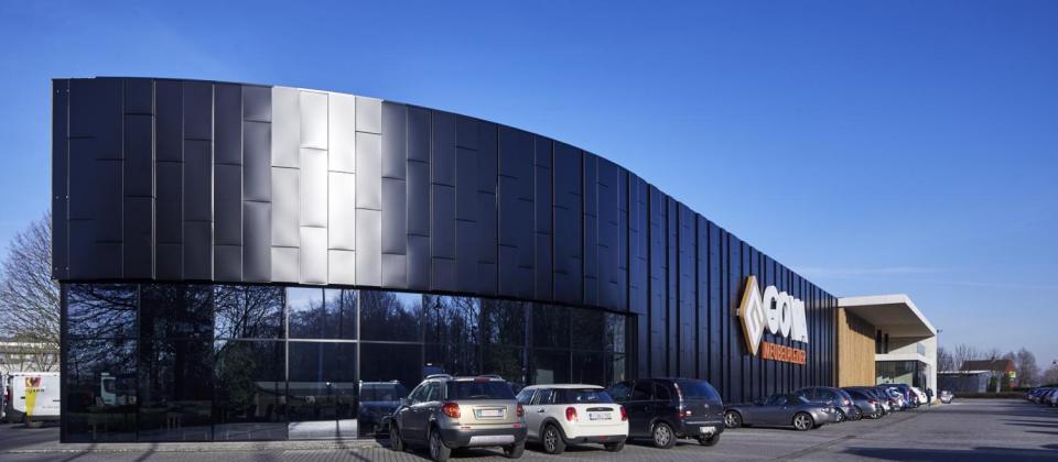 gova meubelen lier gevel renovatie inkom bouwbedrijf mathieu gijbels limburg oudsbergen