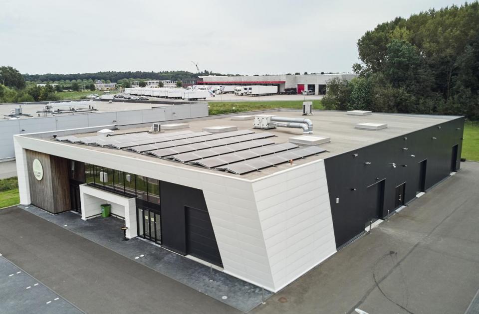  drankenspecialist Brasserie Delsart, Nieuwbouw, betonbouw, staalbouw, mathieu gijbels, oudsbergen, bouwdroom
