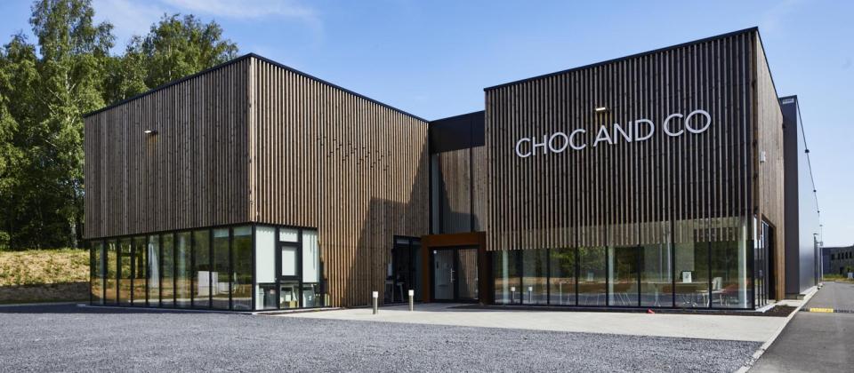 choc and co, belgische, chocolade, Bouwbedrijf limburg, industriebouw limburg, nieuwbouw, nijvel, aannemer, bouwbedrijf mathieu gijbels