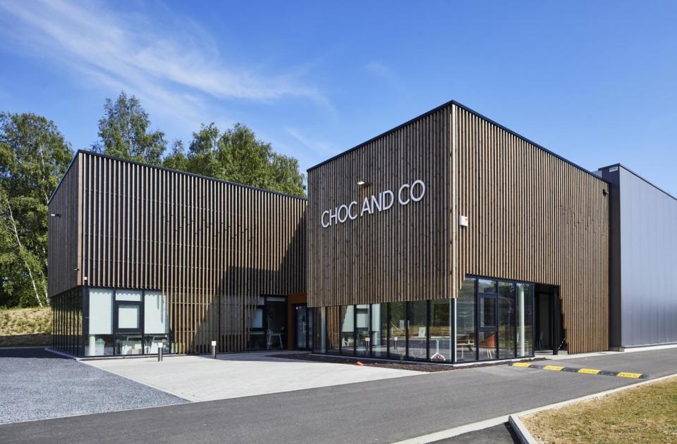 choc and co, Bouwbedrijf limburg, industriebouw,nijvel, mathieu gijbels