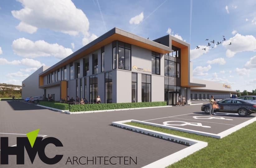 Horecagroothandel Van Zon, Lommel, distributiecentrum, nieuwbouw, mathieu gijbels, bouwen