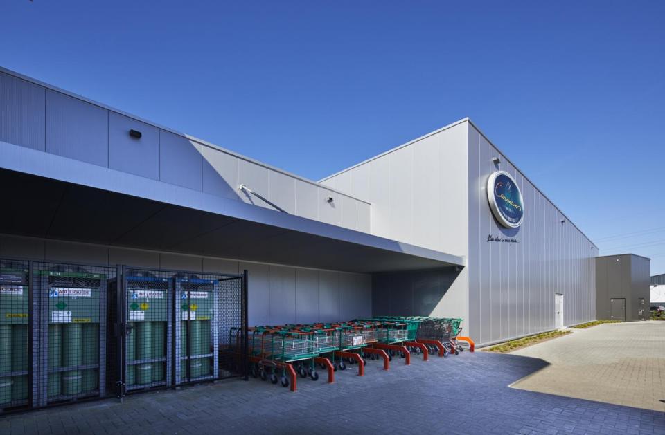 Carmans, Horeca van Zon, uitbreiding, beringen, mathieu gijbels, nieuwbouw, productiehal
