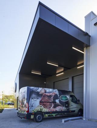 Carmans, Horeca van Zon, uitbreiding, beringen, mathieu gijbels, nieuwbouw, productiehal