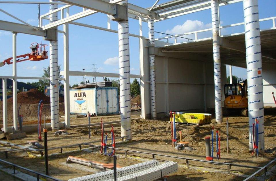 Carmans, Horeca van Zon, uitbreiding, beringen, mathieu gijbels, nieuwbouw, productiehal