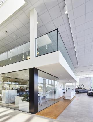 Volvo Postiaux, garage, Mathieu Gijbels, Oudsbergen, Schoten, garagebouw, nieuwbouw, garagebedrijf, brecht