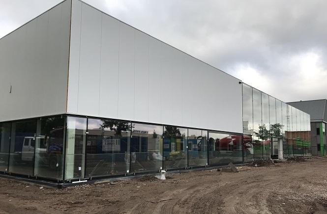 Volvo Postiaux, garage, Mathieu Gijbels, Oudsbergen, Schoten, garagebouw, nieuwbouw, garagebedrijf, brecht