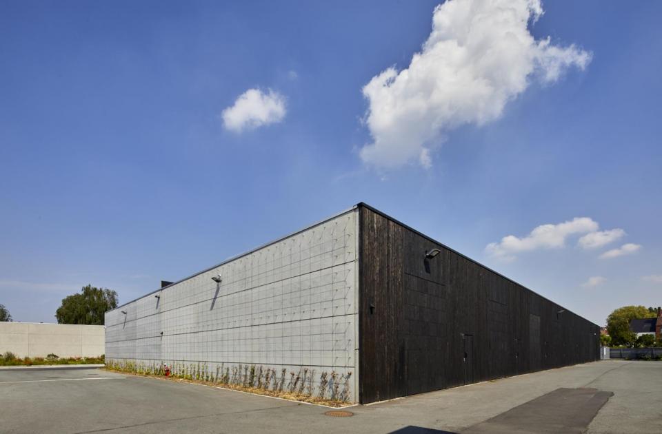 Gasim, Gent, Mathieu Gijbels, Oudsbergen, loodsen, nieuwbouw, constructie