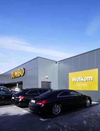 Jumbo, Sint-Lambrechts-Herk, Sint-Truidersteenweg, Renovatie, Uitbreiding, winkelrenovatie, supermarkt, Mathieu Gijbels