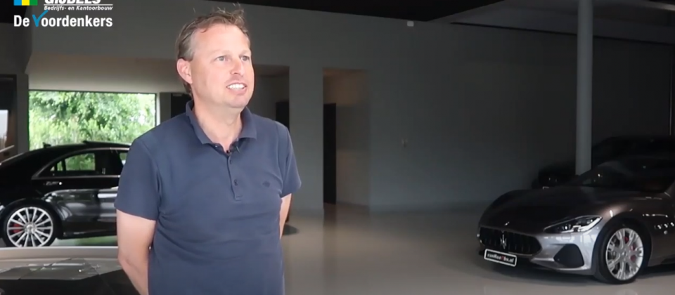 Ronald Van Hooff, nieuwbouw garage, van hooff elshout, nederland, mathieu gijbels, bouwbedrijf