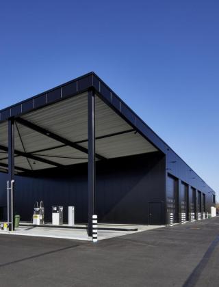 Heidebloem, Lanaken, autobussen, autocars, autocarbedrijf, vervoersmaatschappij, Mathieu Gijbels, Nieuwbouw