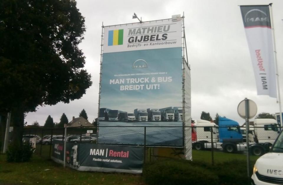 MAN Kobbegem, renovatie, bouwbedrijf logistiek, Mathieu Gijbels