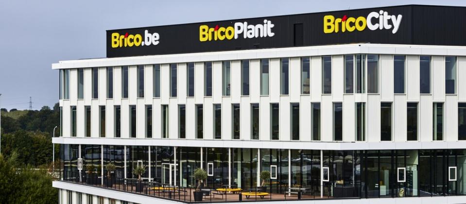 Futurn Corelio Brico, Nieuwbouw, bedrijvenpark, Groot-Bijgaarden, bedrijfsbouw, Mathieu Gijbels