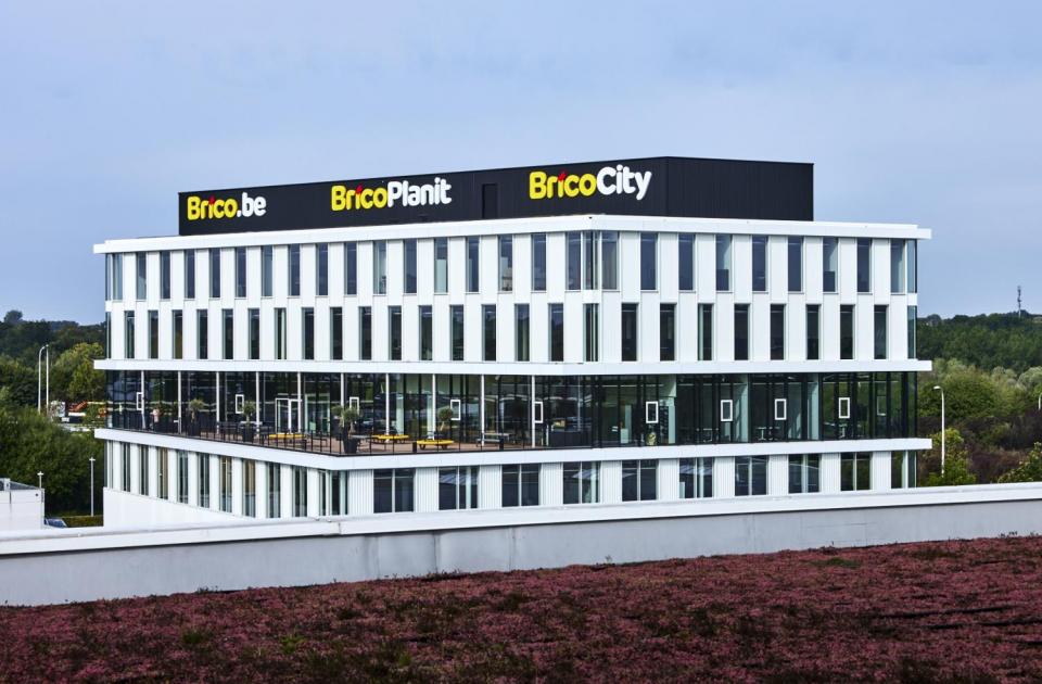 Futurn Corelio Brico, Nieuwbouw, bedrijvenpark, Groot-Bijgaarden, bedrijfsbouw, Mathieu Gijbels