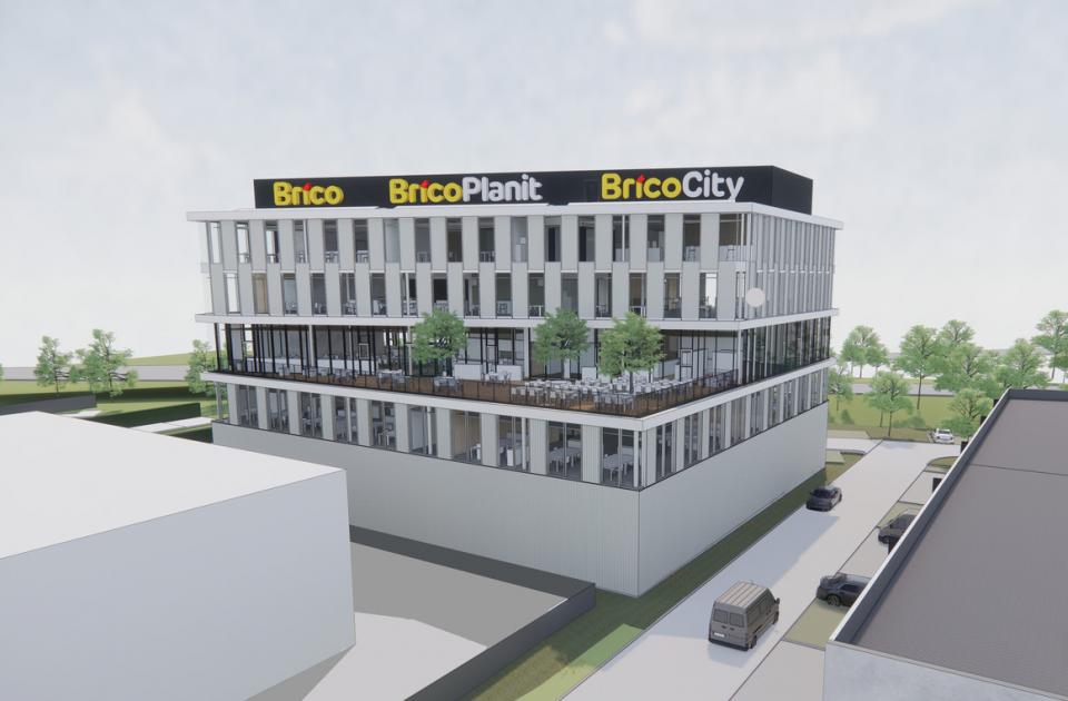 Futurn Corelio Brico, Nieuwbouw, bedrijvenpark, Groot-Bijgaarden, bedrijfsbouw, Mathieu Gijbels