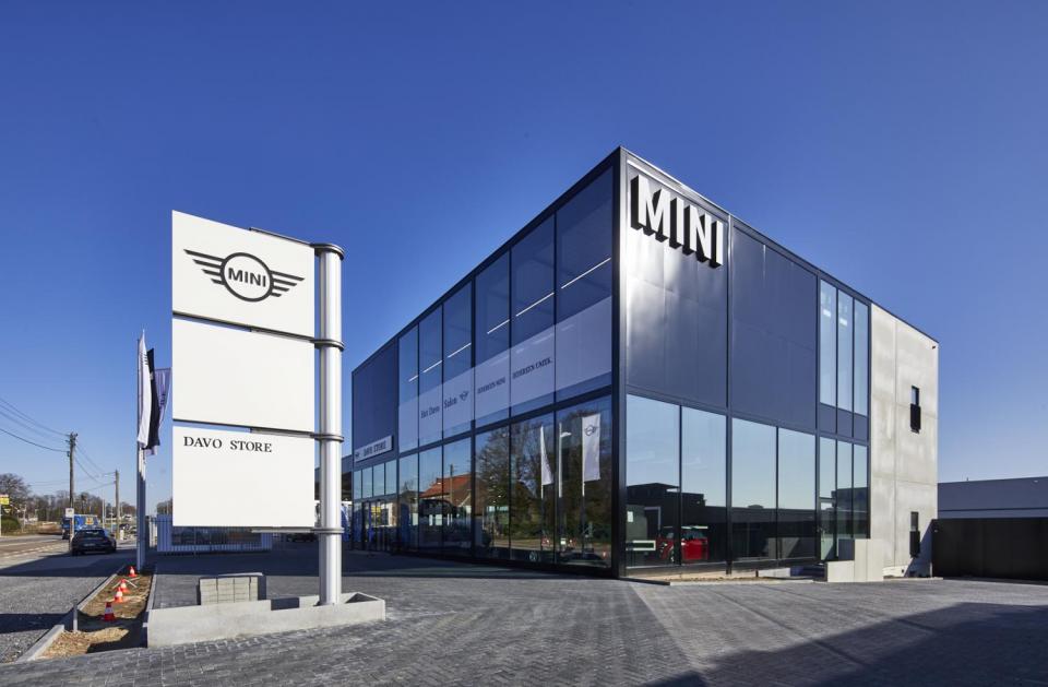 DaVo Tongeren, BMW & MINI Concessie, nieuwbouw, garagebouw, Mathieu Gijbels