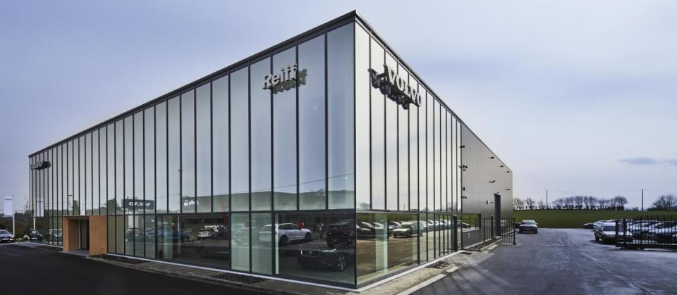 Volvo Reiff, Chaineux, Garagebouw, nieuwbouw, verviers, welkenraedt, Mathieu Gijbels, 