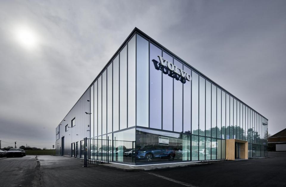 Volvo Reiff, Chaineux, Garagebouw, nieuwbouw, verviers, welkenraedt, Mathieu Gijbels, 